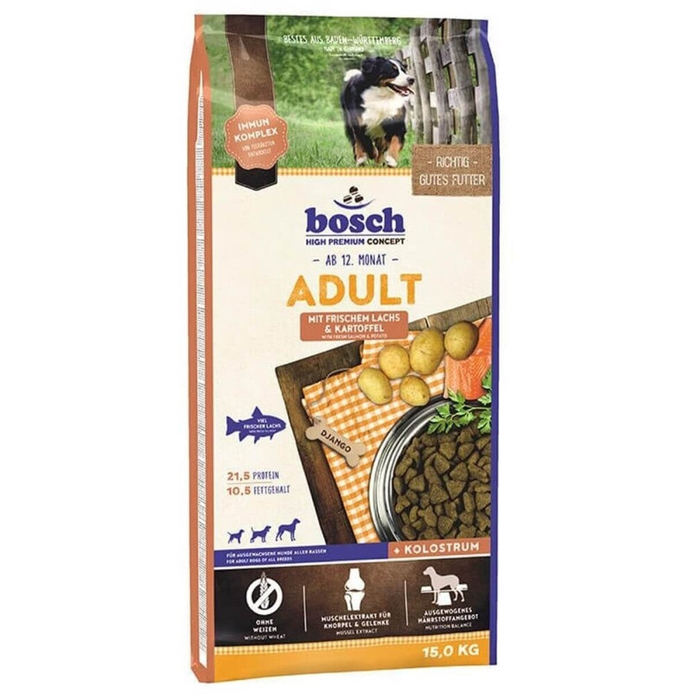 Bosch Somon Balıklı Patetesli Yetişkin Kuru Köpek Maması 15 KG | SRC: Barcode: 4015598013314
